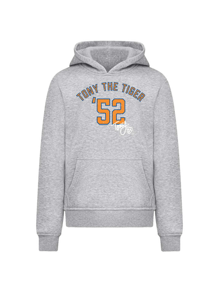 Толстовка Tony The Tiger 52 College Football Frosted Flakes в сером меланжевом цвете F4NT4STIC
Толстовка Tony The Tiger 52 College Football Frosted Flakes в сером меланжевом цвете F4NT4STIC