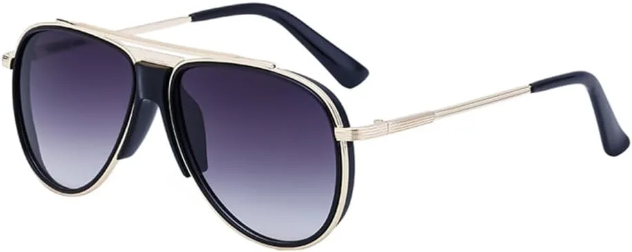 Мужские овальные солнцезащитные очки в стиле стимпанк, роскошные ретро-панк солнцезащитные очки с металлической оправой, защита от УФ-излучения UV400 LVTFCO, 4
Мужские овальные солнцезащитные очки в стиле стимпанк, роскошные ретро-панк солнцезащитные очки с металлической оправой, защита от УФ-излучения UV400 LVTFCO, 4