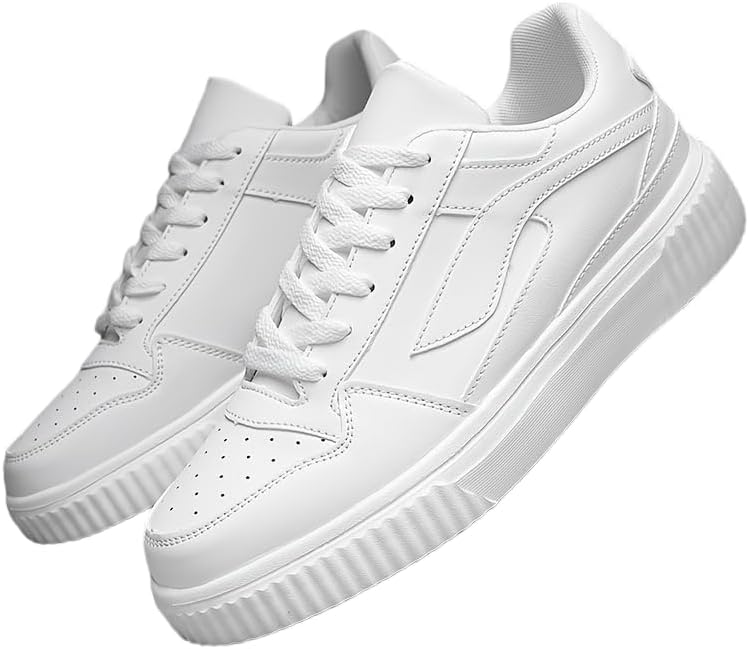 Мужские минималистичные дышащие кроссовки из сетки - модель с круглым носком и шнуровкой, легкая амортизированная стелька и подошва MD, для ношения круглый год: для повседневного и полуформального стиля (от офиса до улицы) Clolinde, белый
Мужские минималистичные дышащие кроссовки из сетки - модель с круглым носком и шнуровкой, легкая амортизированная стелька и подошва MD, для ношения круглый год: для повседневного и полуформального стиля (от офиса до улицы) Clolinde, белый