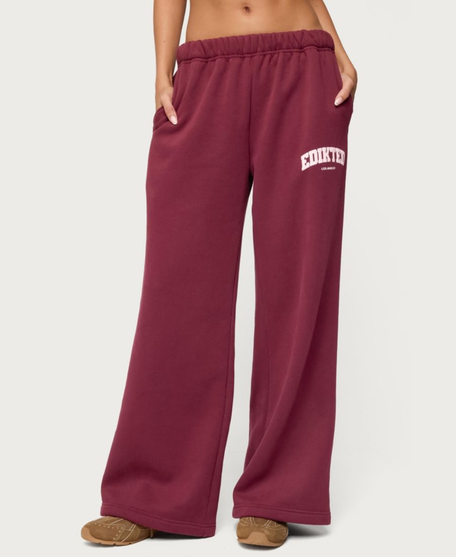 Женские спортивные штаны La Edikted, Burgundy
Женские спортивные штаны La Edikted, Burgundy