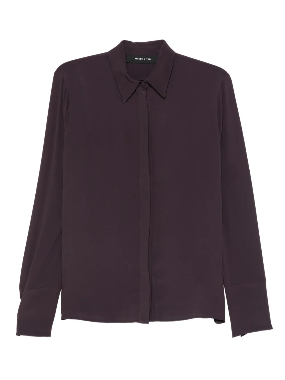 Рубашка на пуговицах Federica Tosi, фиолетовый
Рубашка на пуговицах Federica Tosi, фиолетовый