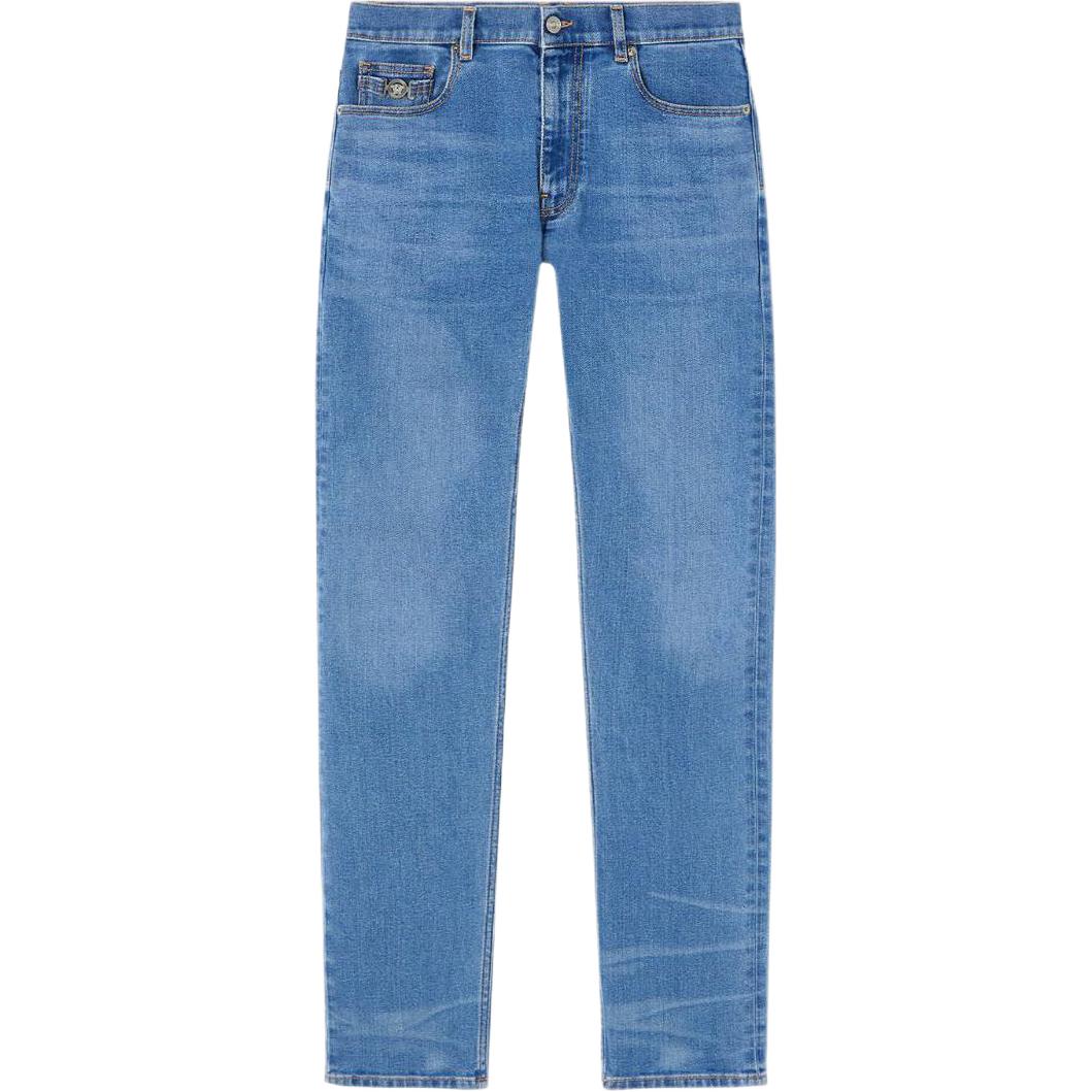 Джинсы с нашивкой-логотипом VERSACE, индиго
Джинсы с нашивкой-логотипом VERSACE, индиго