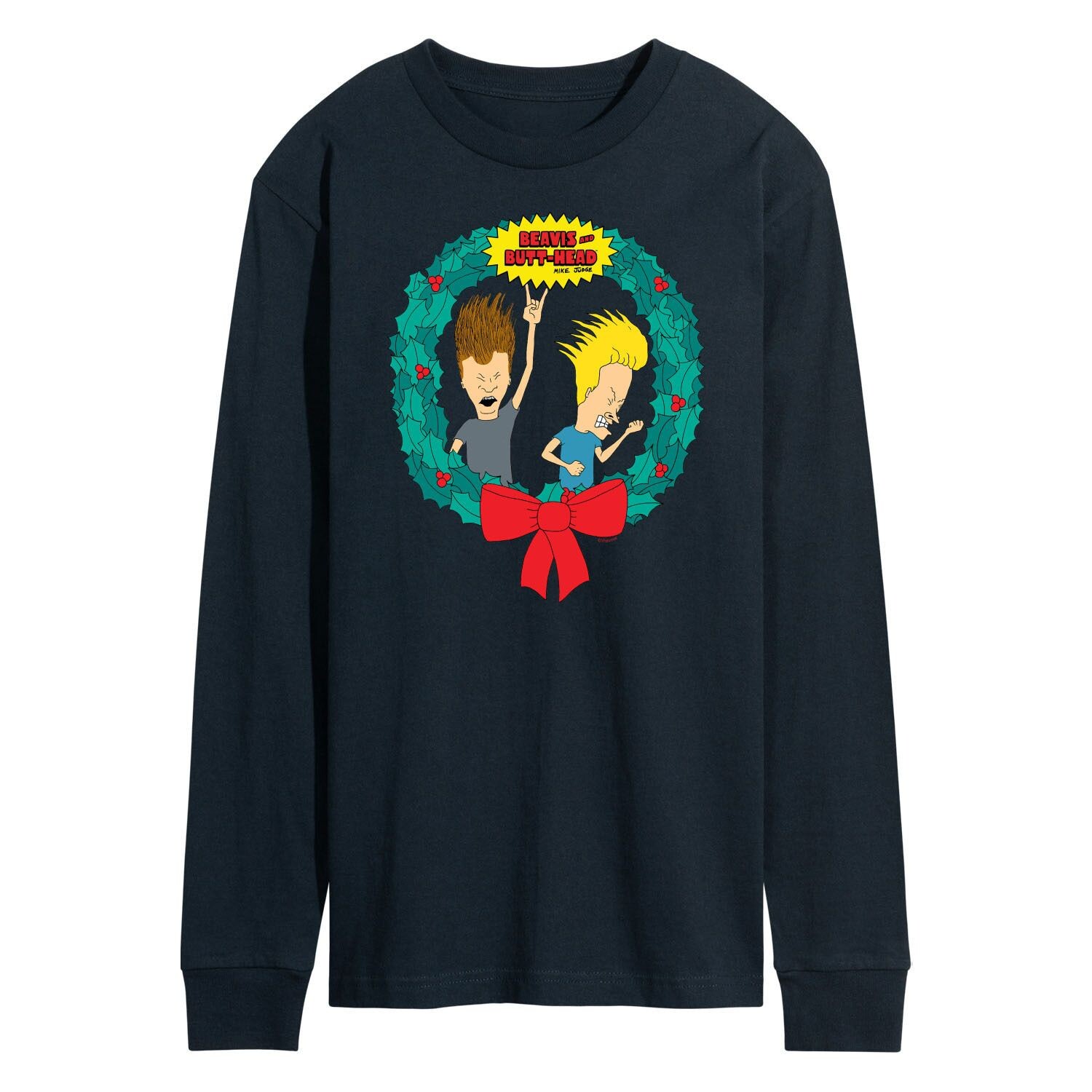 Мужская футболка с длинным рукавом Beavis And Butthead Rockin' Wreath Licensed Character
Мужская футболка с длинным рукавом Beavis And Butthead Rockin' Wreath Licensed Character