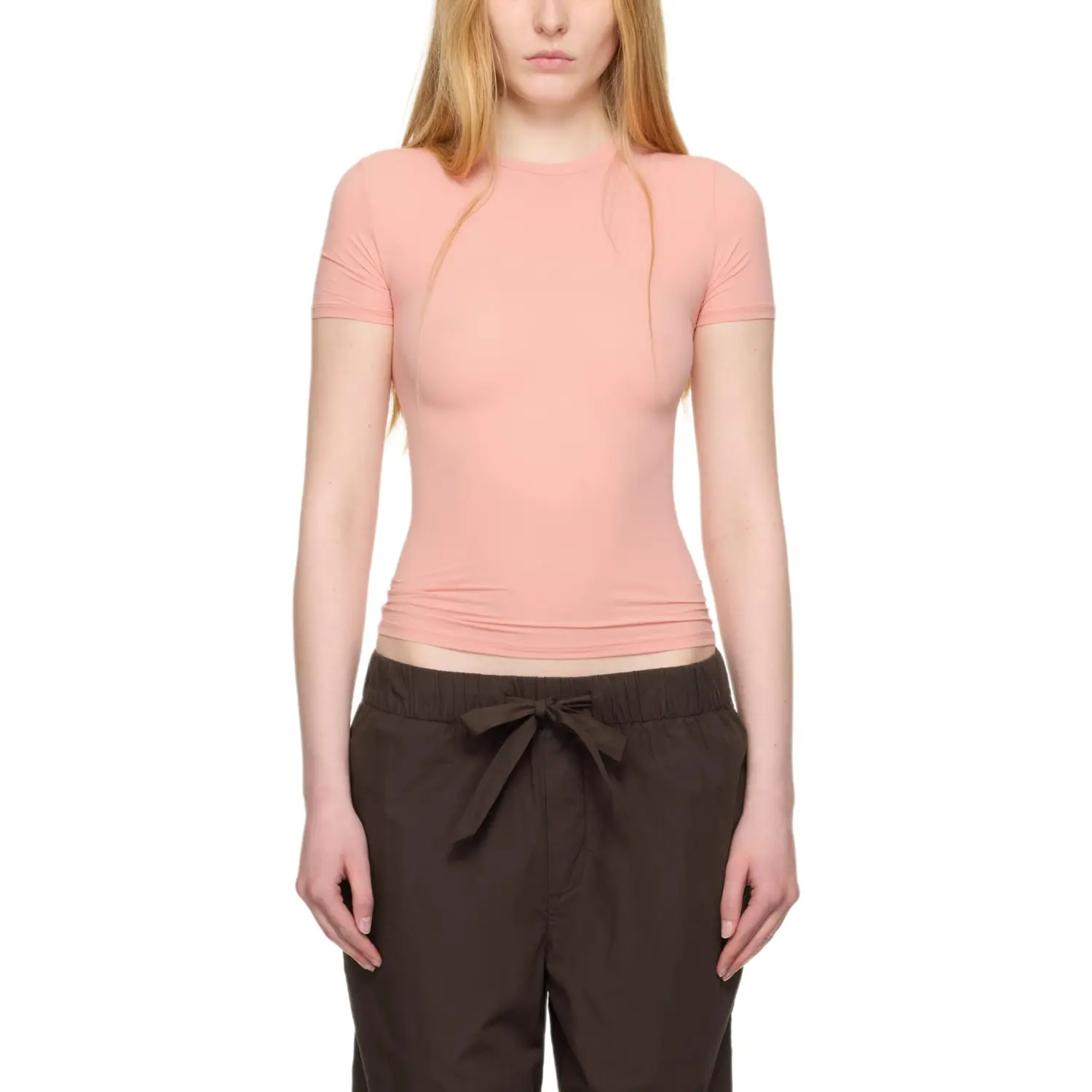 Футболка женская Skims, розовый
Футболка женская Skims, розовый