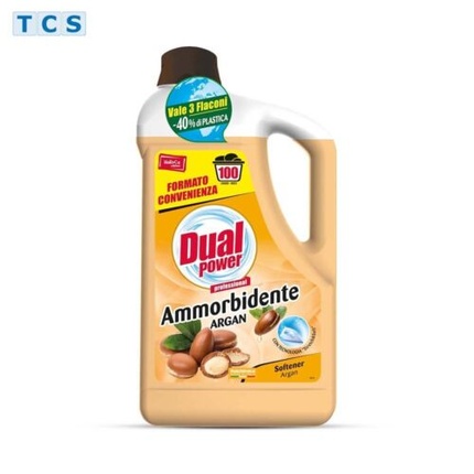 DUAL POWER Смягчающий Арган 100 стирок 5л 
DUAL POWER Смягчающий Арган 100 стирок 5л