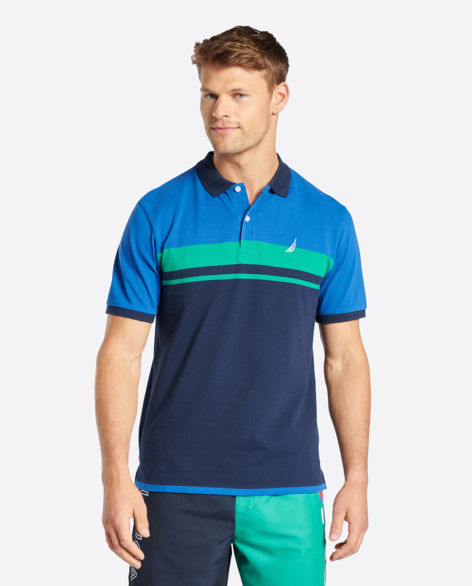 Классическая мужская поло с коротким рукавом Nautica, синий
Классическая мужская поло с коротким рукавом Nautica, синий