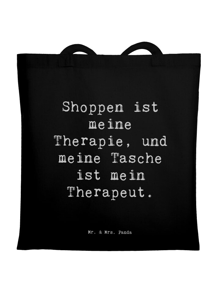 Сумка Mr. & Mrs. Panda Tragetasche Spruch Shoppen ist meine Therapie, ..., черный
Сумка Mr. & Mrs. Panda Tragetasche Spruch Shoppen ist meine Therapie, ..., черный