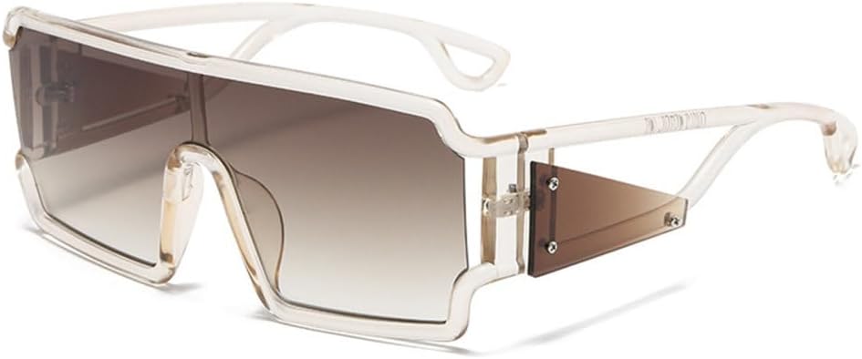 Винтажные квадратные солнцезащитные очки большого размера 2027 года для женщин и мужчин, модные очки с плоской верхней частью, трендовые панк-солнцезащитные очки MTZJH, Champagne Tea
Винтажные квадратные солнцезащитные очки большого размера 2027 года для женщин и мужчин, модные очки с плоской верхней частью, трендовые панк-солнцезащитные очки MTZJH, Champagne Tea