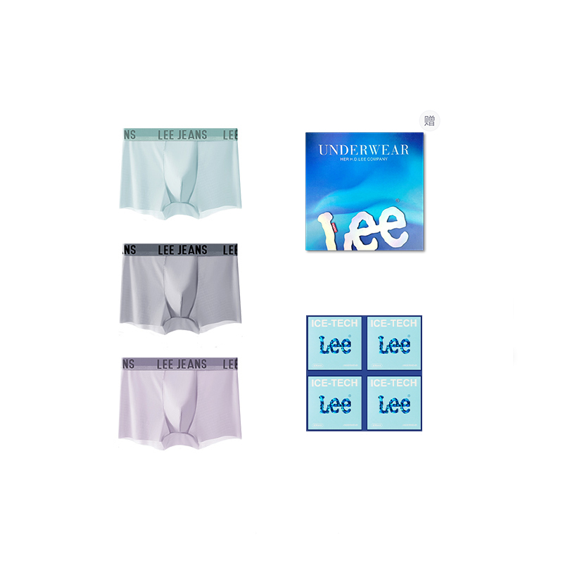 Lee Подарочный набор мужского белья 3 пары
Lee Подарочный набор мужского белья 3 пары