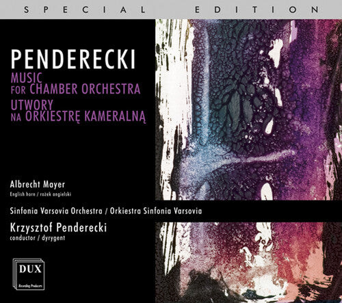 CD диск Penderecki / Mayer / Haufa / Klocek / Paciorkiewic: Music for Chamber Orchestra
CD диск Penderecki / Mayer / Haufa / Klocek / Paciorkiewic: Music for Chamber Orchestra