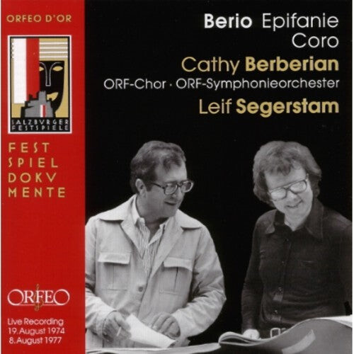 CD диск Berio / Berberian / Segerstam Orf So / Orf Chor: Epifanie Fur Orchester & Frauenstimme
CD диск Berio / Berberian / Segerstam Orf So / Orf Chor: Epifanie Fur Orchester & Frauenstimme