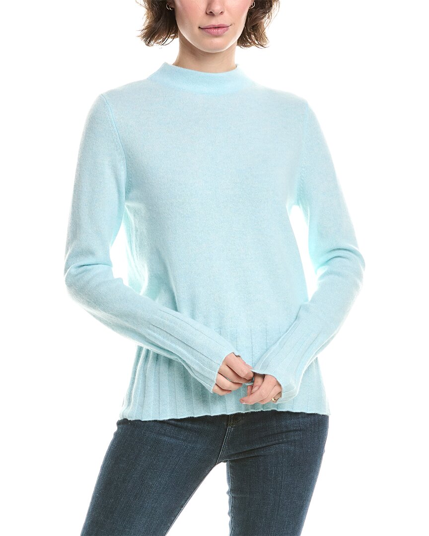 Кашемировый свитер с воротником-воронкой и ребристой отделкой Forte Cashmere, синий
Кашемировый свитер с воротником-воронкой и ребристой отделкой Forte Cashmere, синий