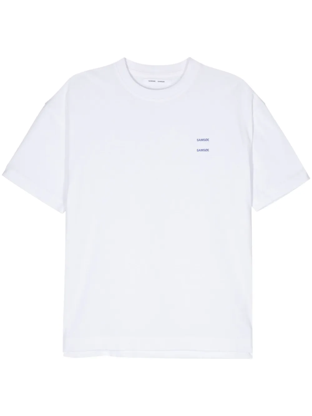 Футболка Joel с логотипом SAMSOE SAMSOE, белый 
Футболка Joel с логотипом SAMSOE SAMSOE, белый