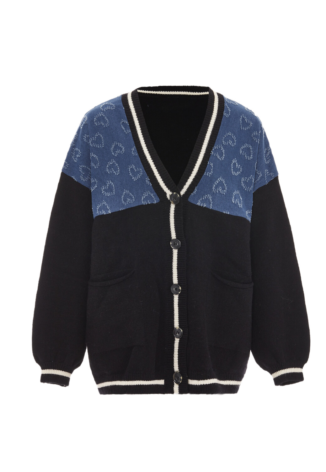 Толстовка SANIKA Strickjacke, черный 
Толстовка SANIKA Strickjacke, черный