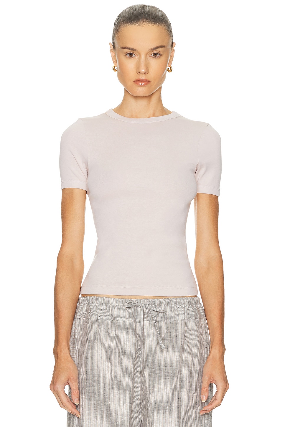 Футболка с коротким рукавом New Classic из хлопка Supima Enza Costa, Parchment
Футболка с коротким рукавом New Classic из хлопка Supima Enza Costa, Parchment