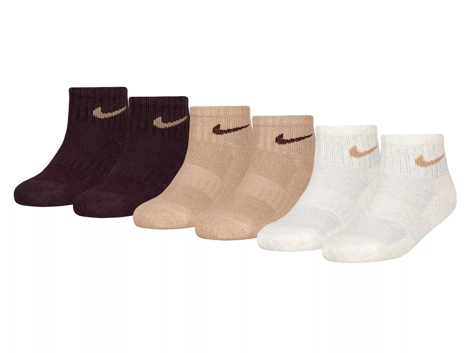 Детские носки Nike Cushioned Quarter Ankle Socks — 6 шт. в упаковке, нейтральные многоцветные
Детские носки Nike Cushioned Quarter Ankle Socks — 6 шт. в упаковке, нейтральные многоцветные