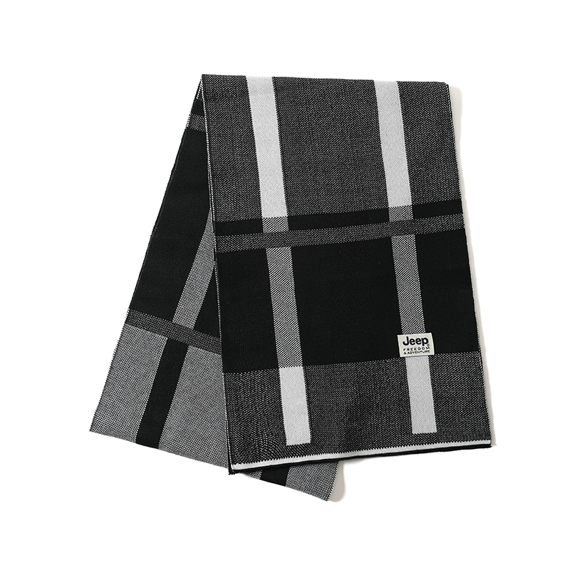 Jeep Вязаный шарф унисекс, Black 
Jeep Вязаный шарф унисекс, Black