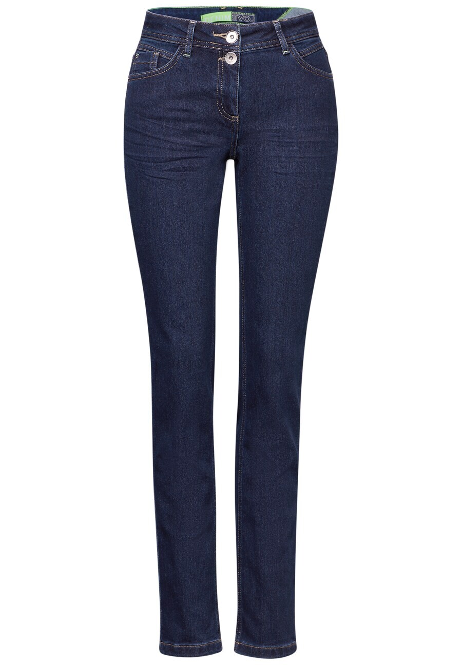 Джинсы CECIL Slim fit Jeans, темно-синий
Джинсы CECIL Slim fit Jeans, темно-синий