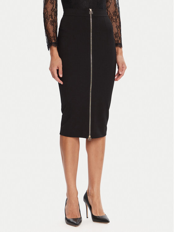 Юбка-карандаш slim fit CFC0126163003 Rinascimento, чёрный 
Юбка-карандаш slim fit CFC0126163003 Rinascimento, чёрный