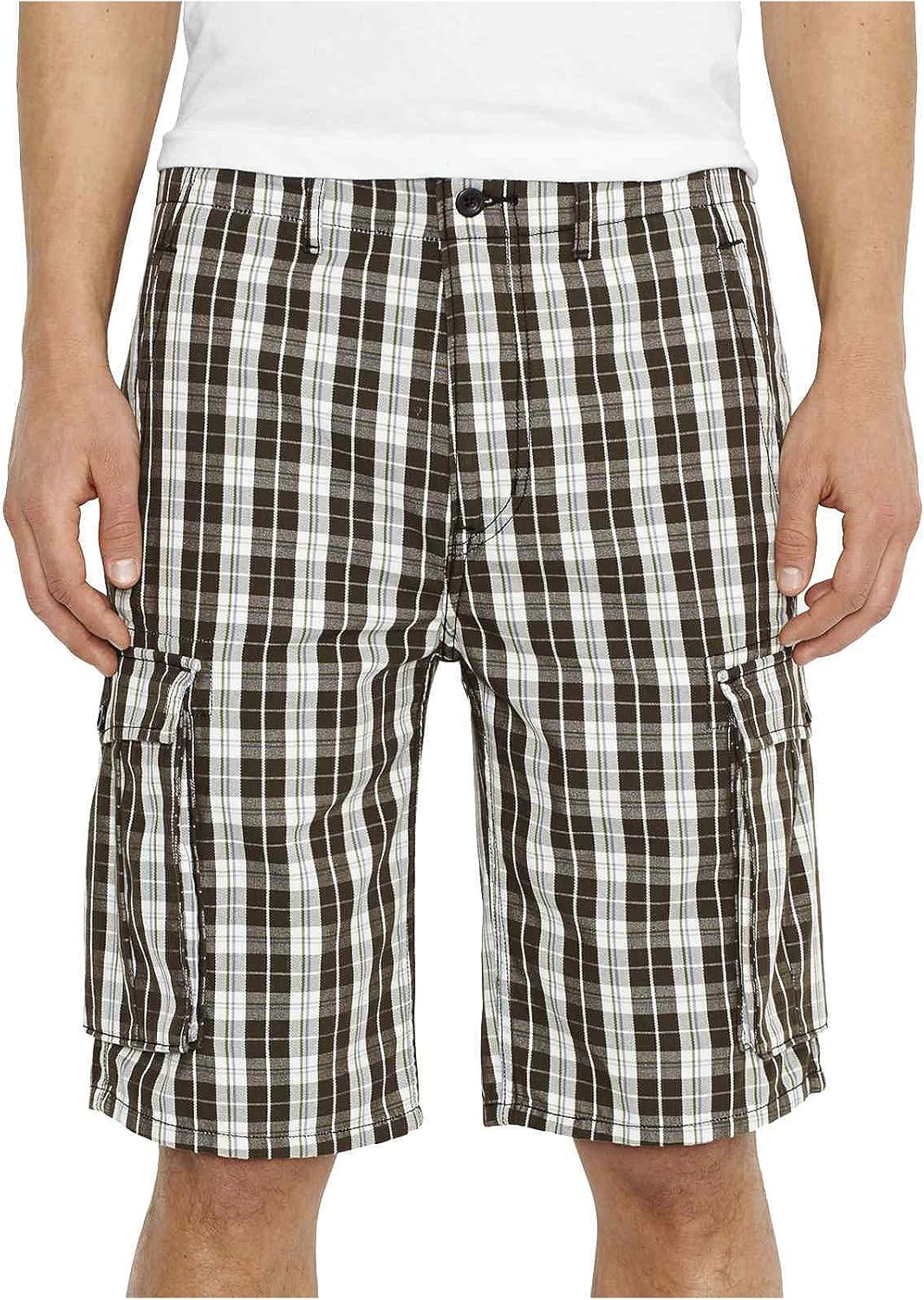 Мужские шорты Levi's Ace Cargo Ripstop, Graphite Plaid
Мужские шорты Levi's Ace Cargo Ripstop, Graphite Plaid