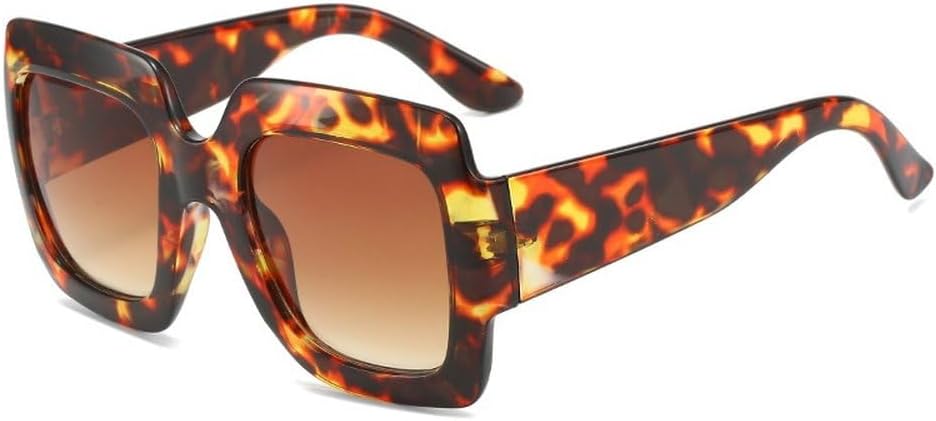 Большие квадратные женские солнцезащитные очки с ярким леопардовым принтом, модные градиентные женские очки с защитой от УФ-излучения UV400, мужские солнцезащитные очки для активного отдыха и спорта SKFGNX, Leopard Tea Gradient
Большие квадратные женские солнцезащитные очки с ярким леопардовым принтом, модные градиентные женские очки с защитой от УФ-излучения UV400, мужские солнцезащитные очки для активного отдыха и спорта SKFGNX, Leopard Tea Gradient