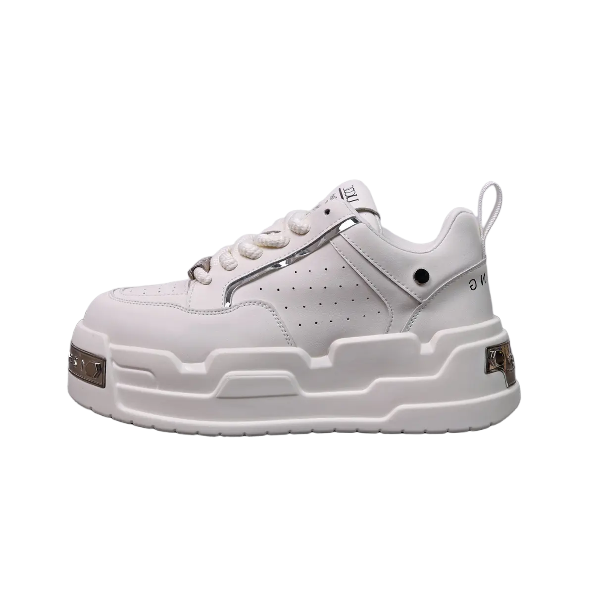 Banas Кроссовки X UCOC x Low Top повседневные мужские белые, цвет White 
Banas Кроссовки X UCOC x Low Top повседневные мужские белые, цвет White