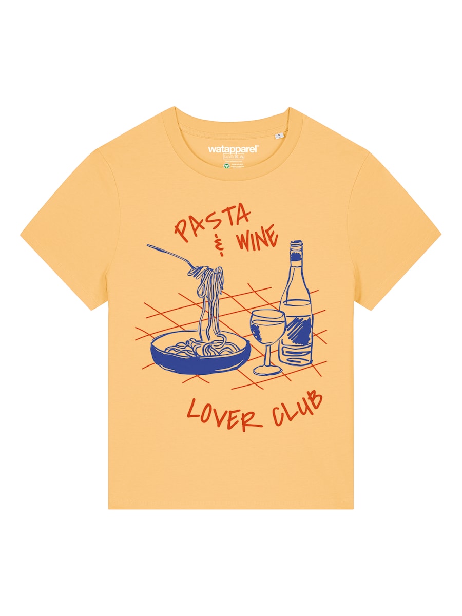 Рубашка Watapparel Pasta Lover Club, светло-желтый
Рубашка Watapparel Pasta Lover Club, светло-желтый