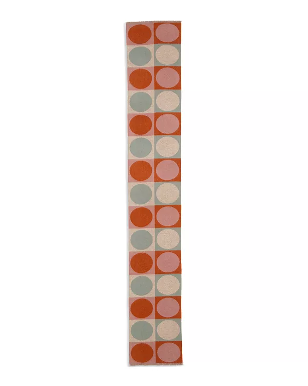 Шарф в горошек Echo, зеленый
Шарф в горошек Echo, зеленый