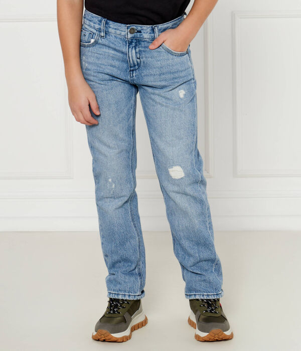 Джинсы Straight fit Guess, синий
Джинсы Straight fit Guess, синий