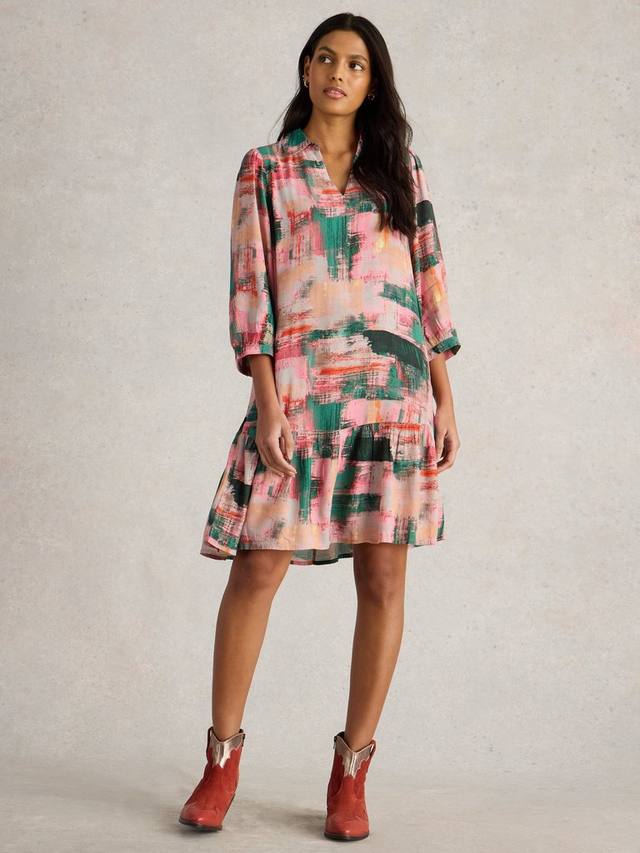 Многоуровневое платье миди harpreet White Stuff, розовый
Многоуровневое платье миди harpreet White Stuff, розовый