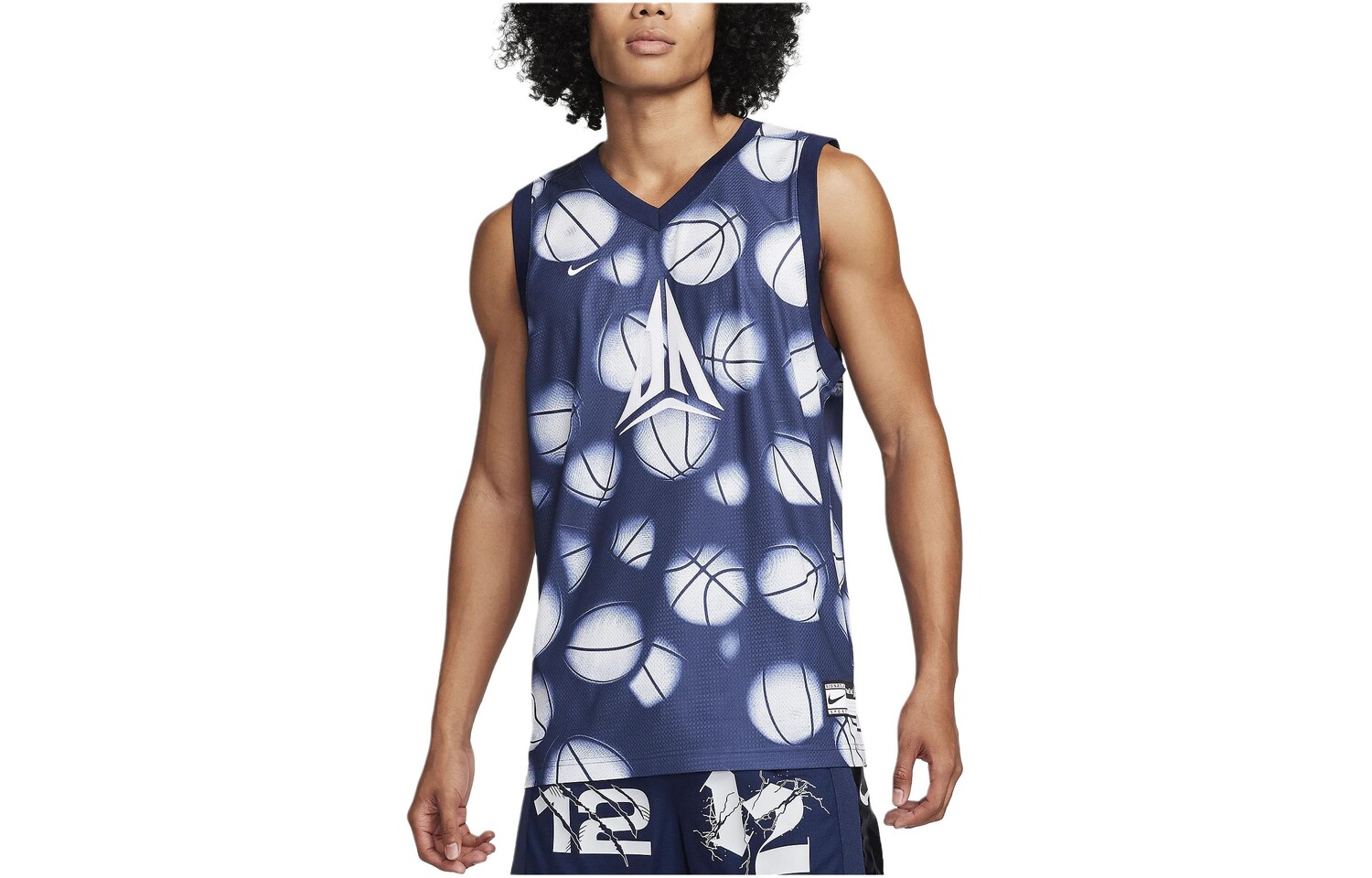 Баскетбольная майка мужская синяя Nike, синий
Баскетбольная майка мужская синяя Nike, синий
