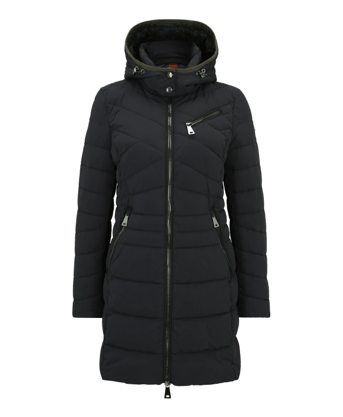 Стеганое пальто со съемным капюшоном Gil Bret, синий
Стеганое пальто со съемным капюшоном Gil Bret, синий