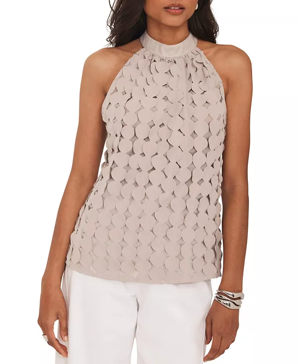 Женский топ-халтер с диском Mint Velvet, бежевый
Женский топ-халтер с диском Mint Velvet, бежевый