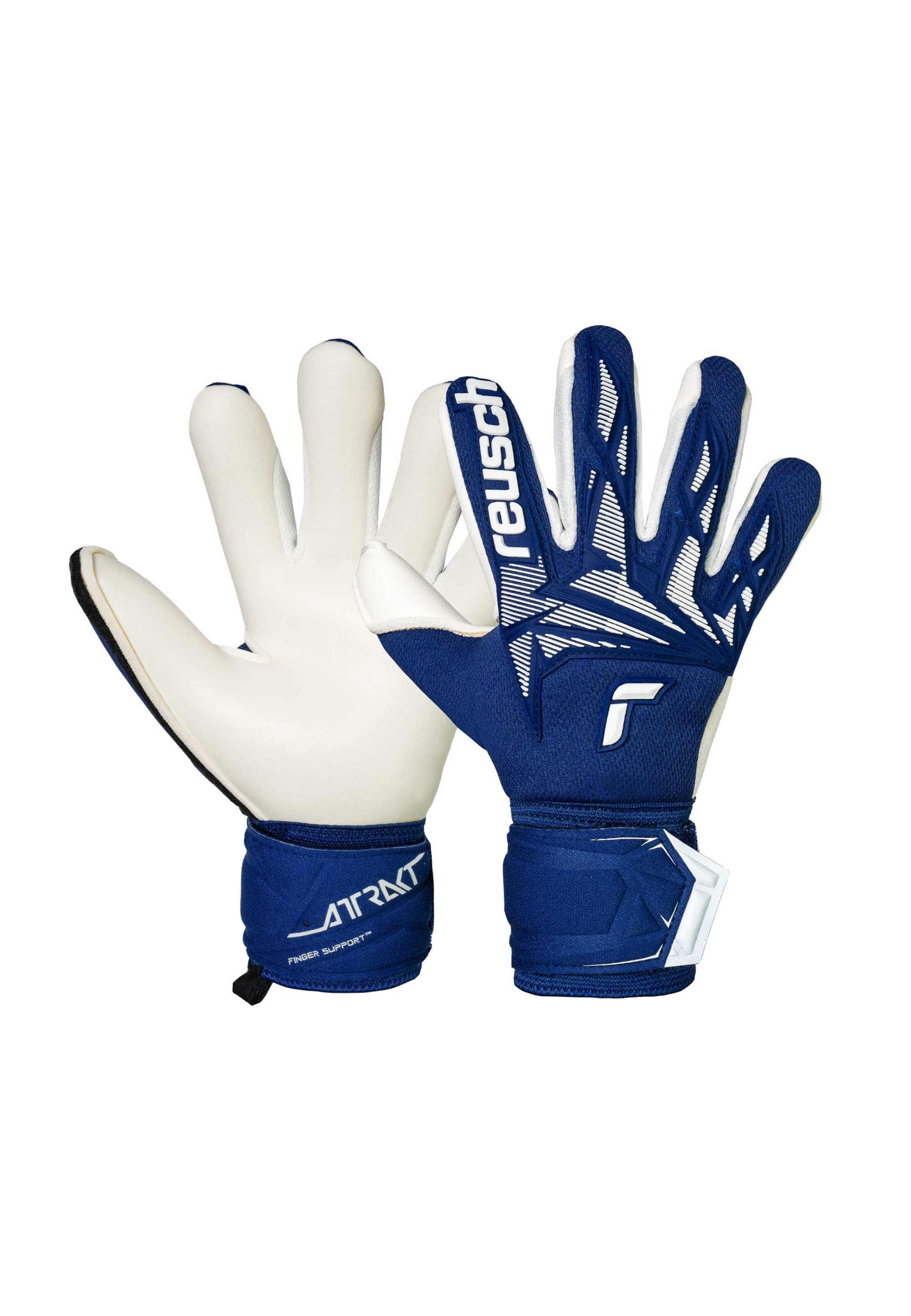 REUSCH Атлетические перчатки 'Attrakt Freegel Gold X Finger Support Junior' в синем цвете
REUSCH Атлетические перчатки 'Attrakt Freegel Gold X Finger Support Junior' в синем цвете