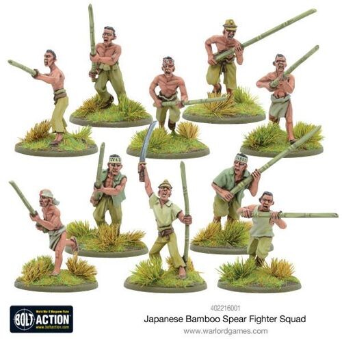 Фигурки Japanese Bamboo Spear Fighter Squad Warlord Games
Фигурки Japanese Bamboo Spear Fighter Squad Warlord Games