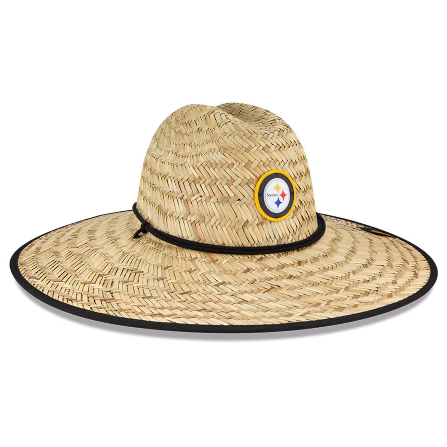 Мужская официальная соломенная кепка спасателя New Era Natural Pittsburgh Steelers Training Camp NFL
Мужская официальная соломенная кепка спасателя New Era Natural Pittsburgh Steelers Training Camp NFL