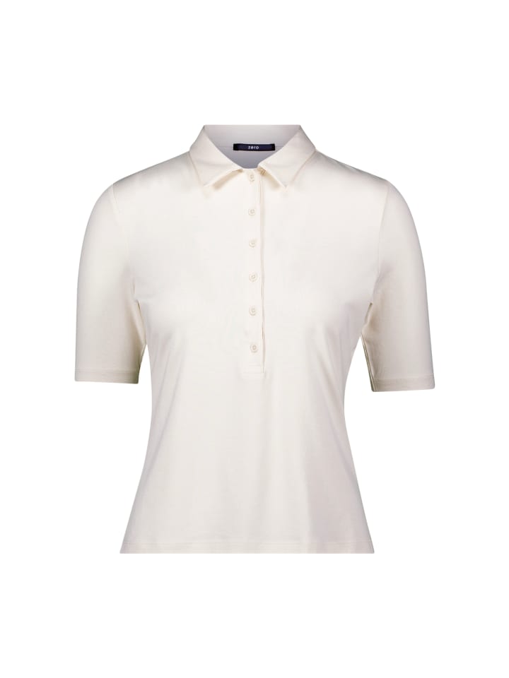 Рубашка-поло с планкой на пуговицах цвета эгг-ног Zero
Рубашка-поло с планкой на пуговицах цвета эгг-ног Zero