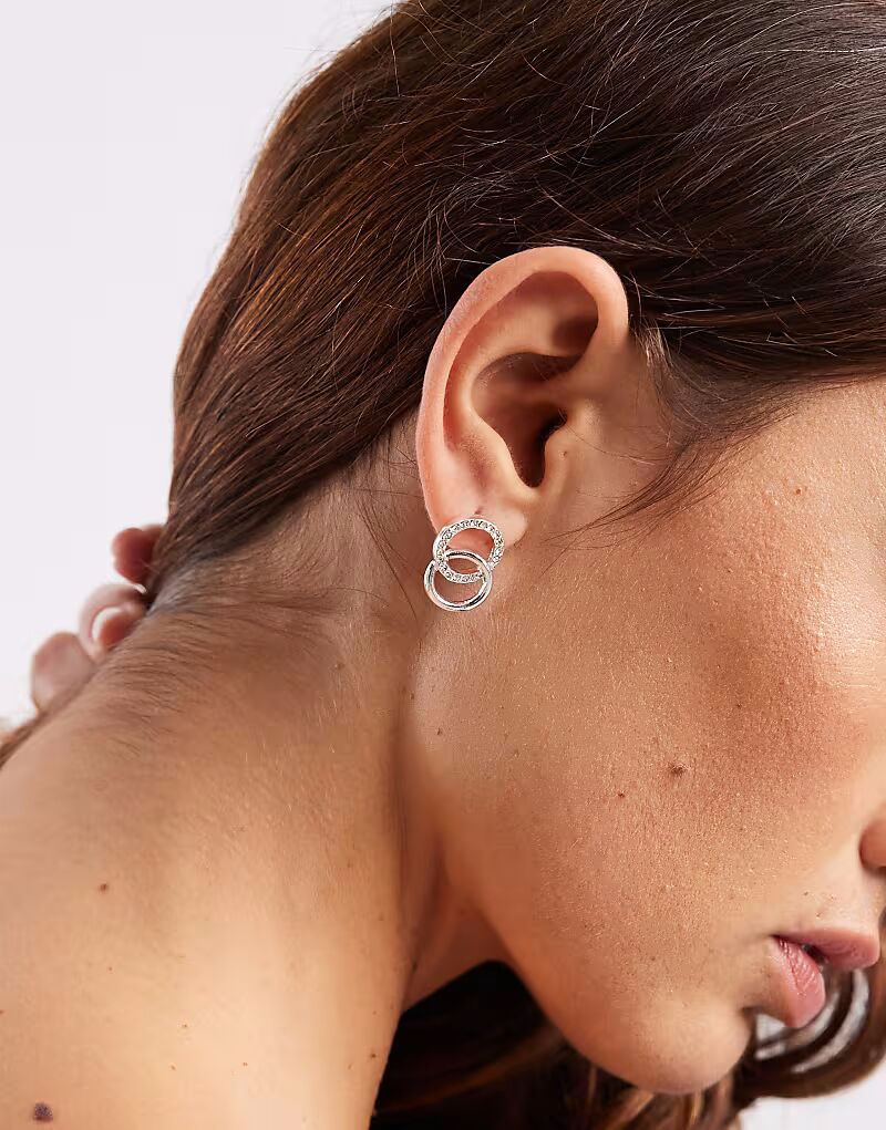 Мини-серьги Infinity Pave из серебра Accessorize
Мини-серьги Infinity Pave из серебра Accessorize