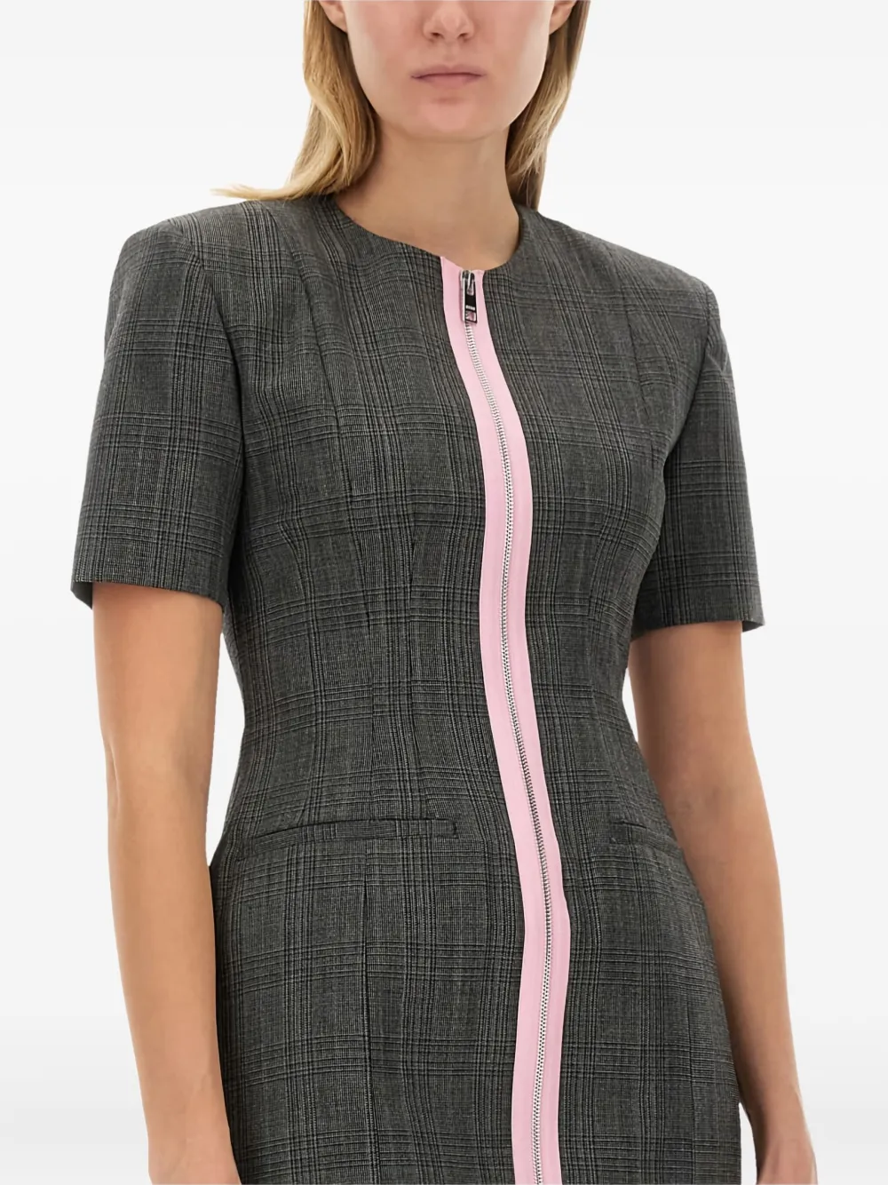 Платье мини с короткими рукавами Msgm, серый
Платье мини с короткими рукавами Msgm, серый