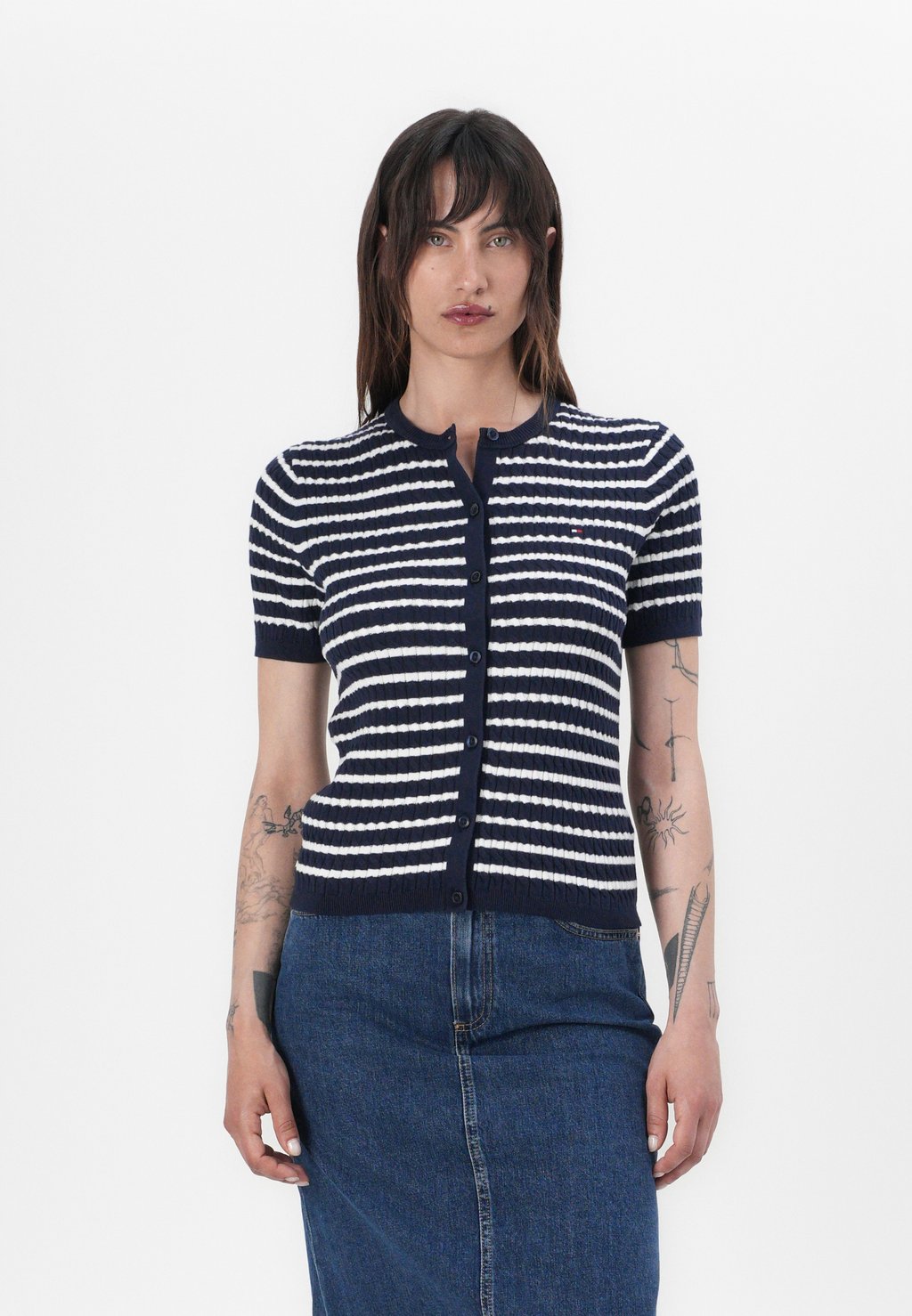 Кардиган CABLE CARDI Tommy Hilfiger, синий
Кардиган CABLE CARDI Tommy Hilfiger, синий