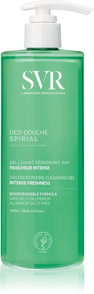 Спиральный дезодорант-гель для лица, тела и волос Svr, jautriai odai 400 мл
Спиральный дезодорант-гель для лица, тела и волос Svr, jautriai odai 400 мл