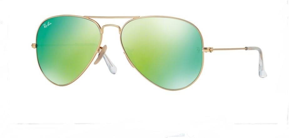 Солнцезащитные очки Ray-Ban RB3025 Aviator Large Metal Mirrored Unisex (матовая золотистая оправа/кристально-зеленые зеркальные линзы MultiGreen 112/19, 62), Matte Gold Frame/Crystal Green Mirror Multigreen Lens 112/19
Солнцезащитные очки Ray-Ban RB3025 Aviator Large Metal Mirrored Unisex (матовая золотистая оправа/кристально-зеленые зеркальные линзы MultiGreen 112/19, 62), Matte Gold Frame/Crystal Green Mirror Multigreen Lens 112/19