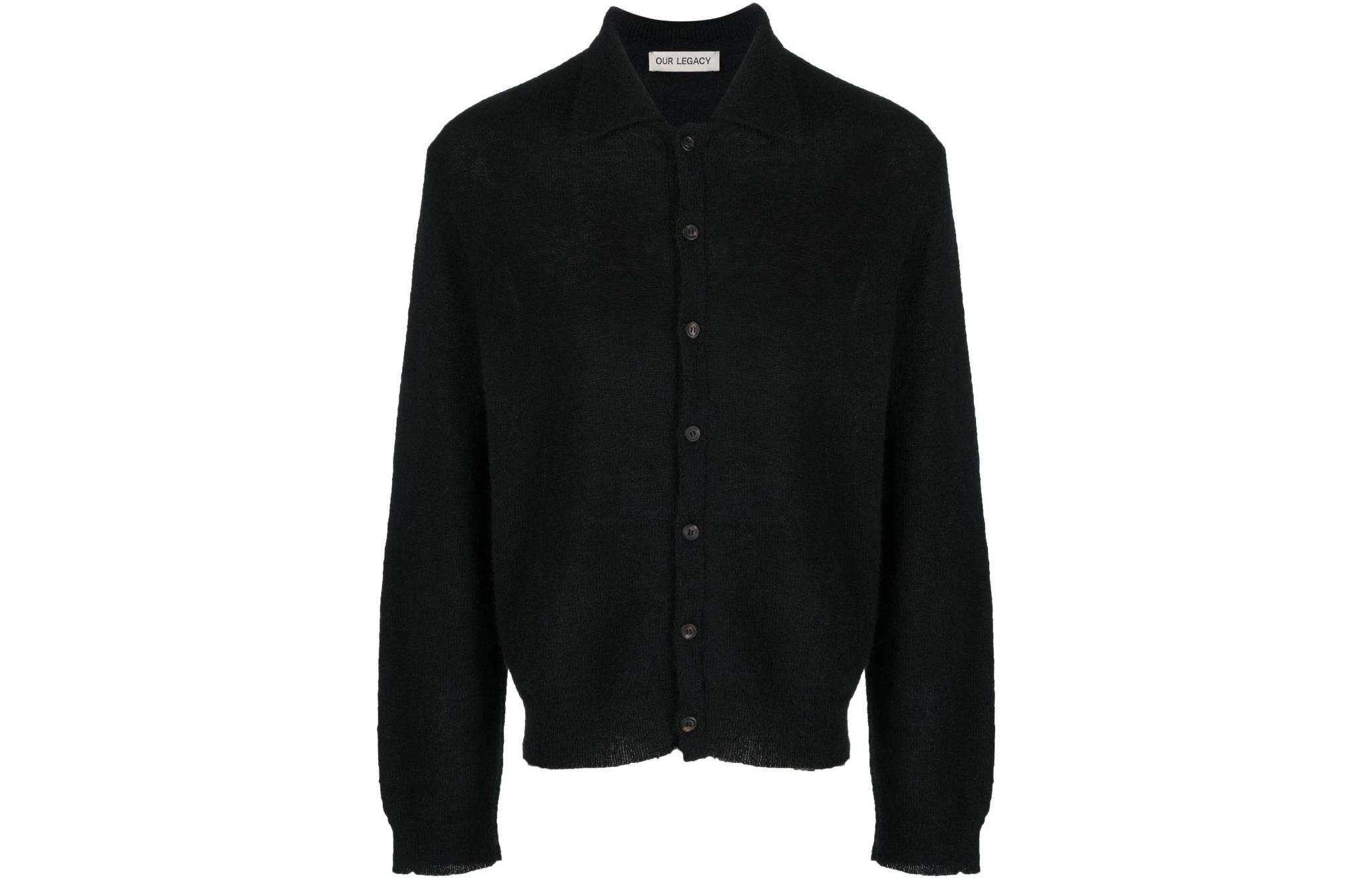 Кардиган из альпаки OUR LEGACY, черный
Кардиган из альпаки OUR LEGACY, черный