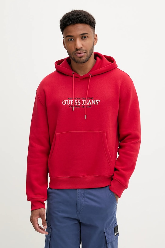 Толстовка Guess Jeans, красный 
Толстовка Guess Jeans, красный