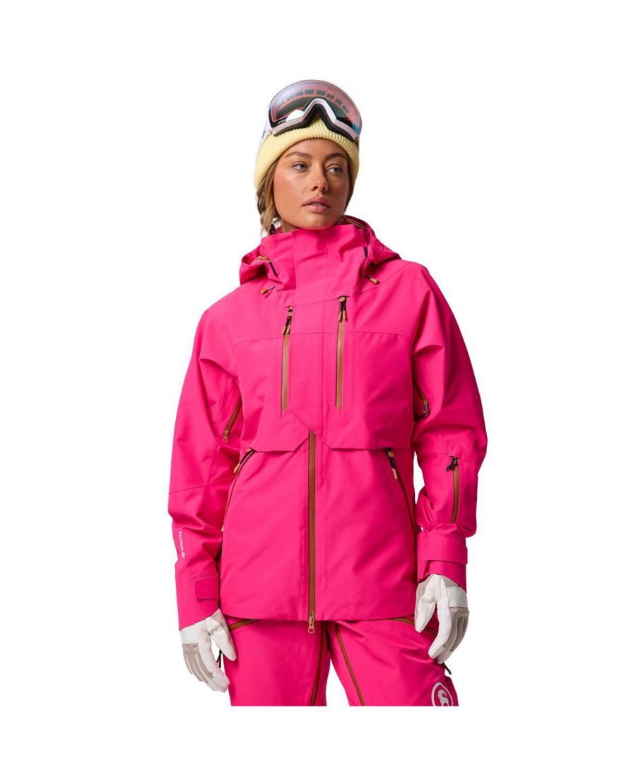 Женская неутепленная куртка Cottonwoods GORE-TEX Shell Jacket для катания на лыжах и сноуборде Backcountry, Pink glo
Женская неутепленная куртка Cottonwoods GORE-TEX Shell Jacket для катания на лыжах и сноуборде Backcountry, Pink glo