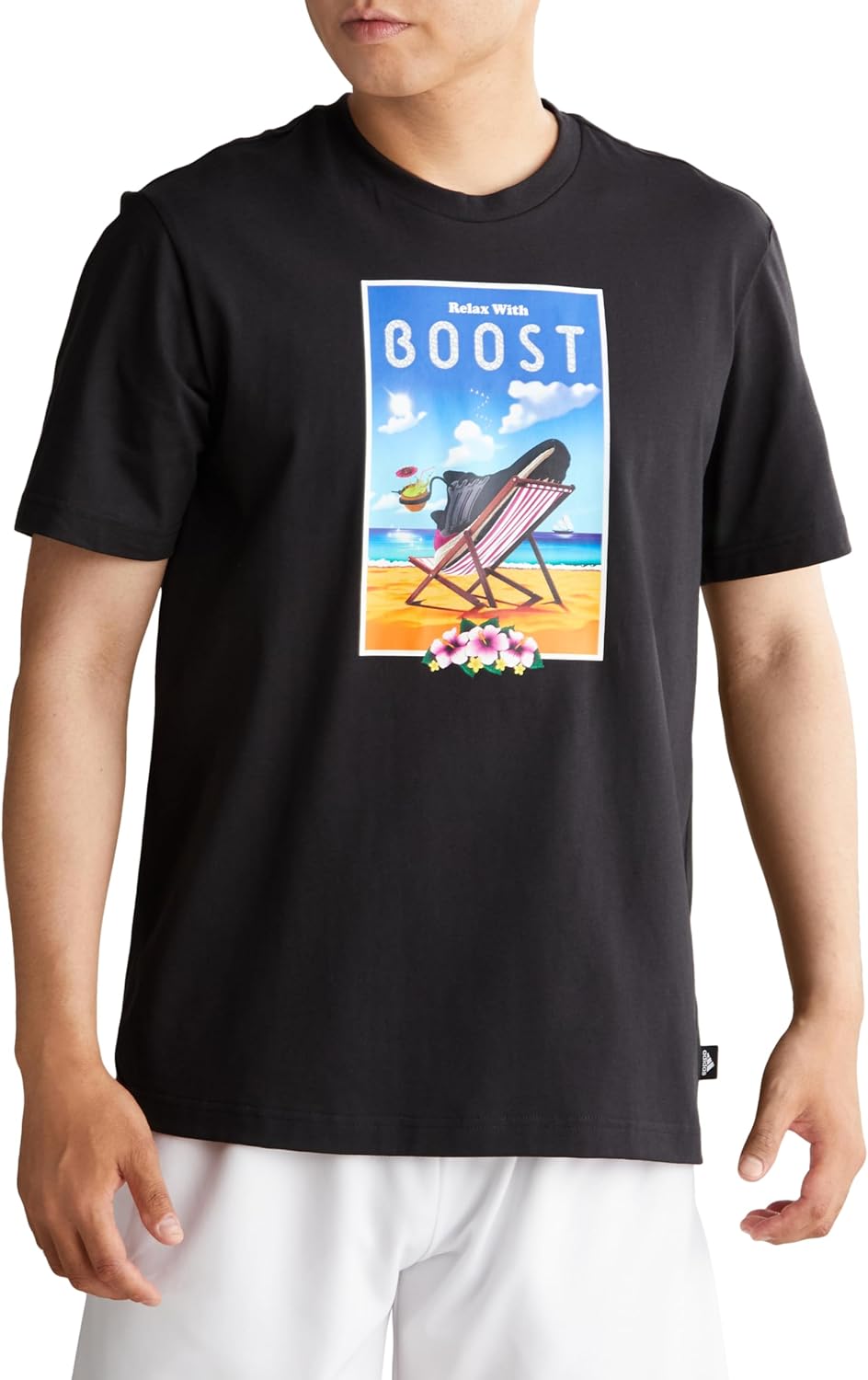 Футболка с коротким рукавом Boost Short Sleeve Graphic T-Shirt JOJ64 Мужская Adidas, черный
Футболка с коротким рукавом Boost Short Sleeve Graphic T-Shirt JOJ64 Мужская Adidas, черный