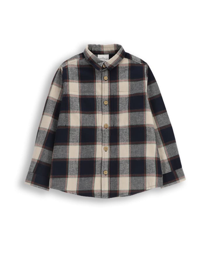 Хлопковая рубашка с длинными рукавами и ярким рисунком Coccodrillo
Хлопковая рубашка с длинными рукавами и ярким рисунком Coccodrillo