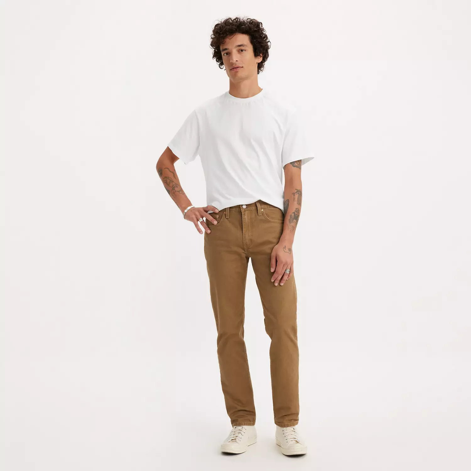 Мужские джинсы зауженного кроя 502 Levi's, коричневый
Мужские джинсы зауженного кроя 502 Levi's, коричневый