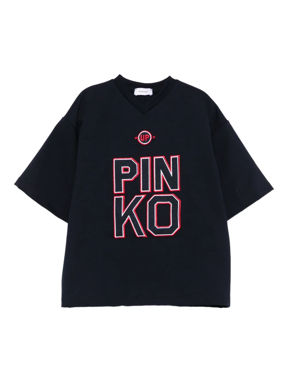Футболка с вышитым логотипом Pinko Kids, синий
Футболка с вышитым логотипом Pinko Kids, синий