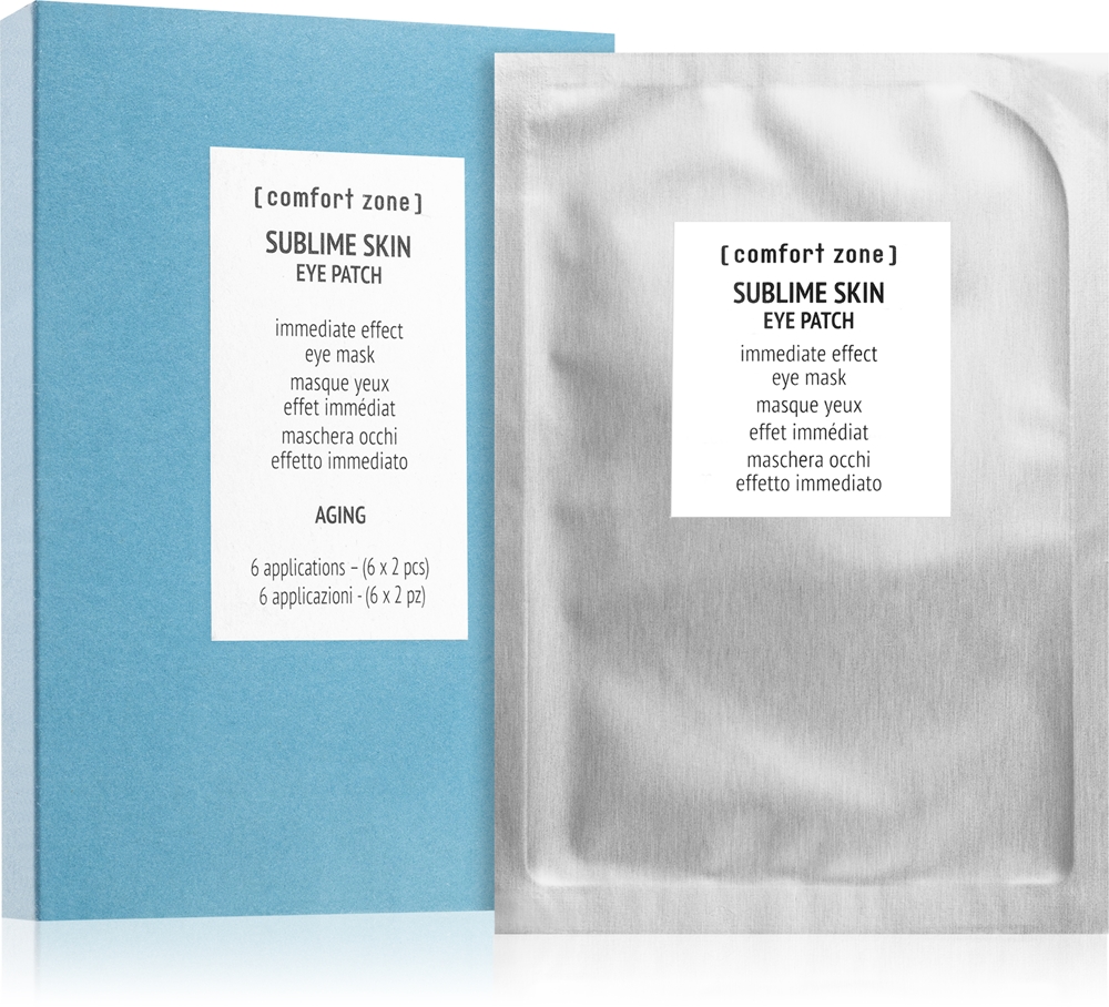 Маска для кожи вокруг глаз Sublime skin с пептидами Comfort Zone, 6 шт
Маска для кожи вокруг глаз Sublime skin с пептидами Comfort Zone, 6 шт